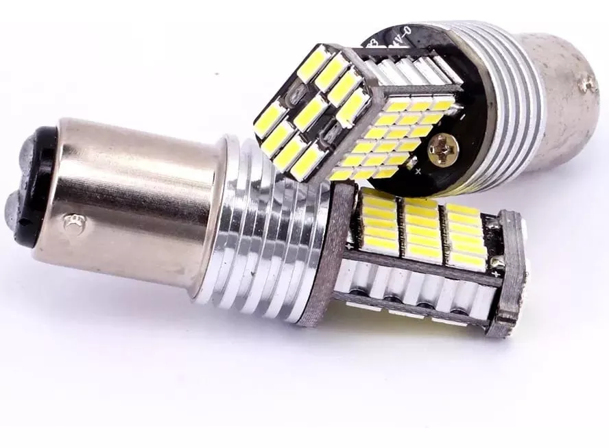PAR AMPOLLETAS LED DOBLE CONTACTO BAY15D P21/5W 1157 - 2