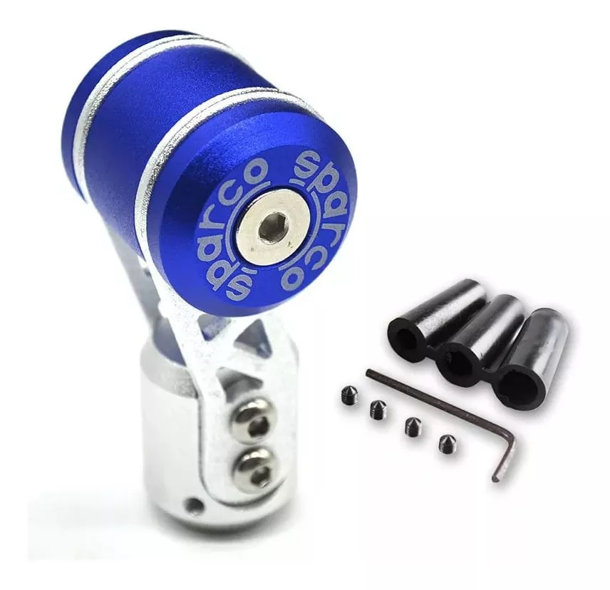 POMO PERILLA MANILLA PALANCA CAMBIOS TUNNING SPARCO AZUL - 1