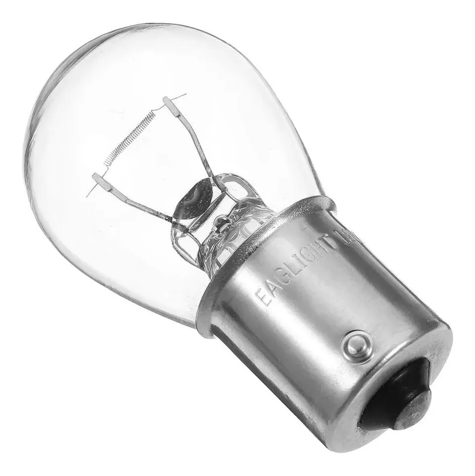 PAR AMPOLLETAS HALÓGENA AUTOS 12V 21/5W 3200K 1 CONTACTO - 4