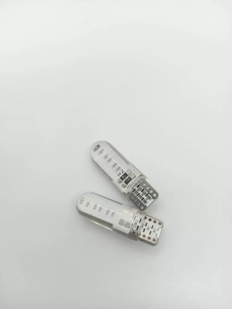 PAR AMPOLLETAS LED COLA PEZ COLOR, POSICIÓN T10 W5W 12V AZUL - 3