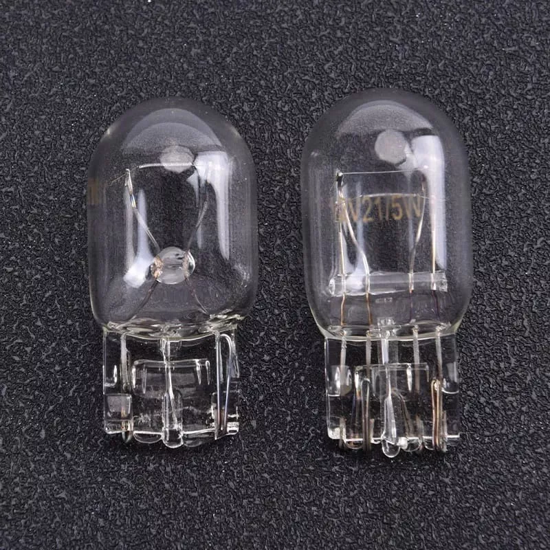PAR AMPOLLETA HALÓGENA AUTOS 12V 21W 3200K T20 DE 1 CONTACTO - 3