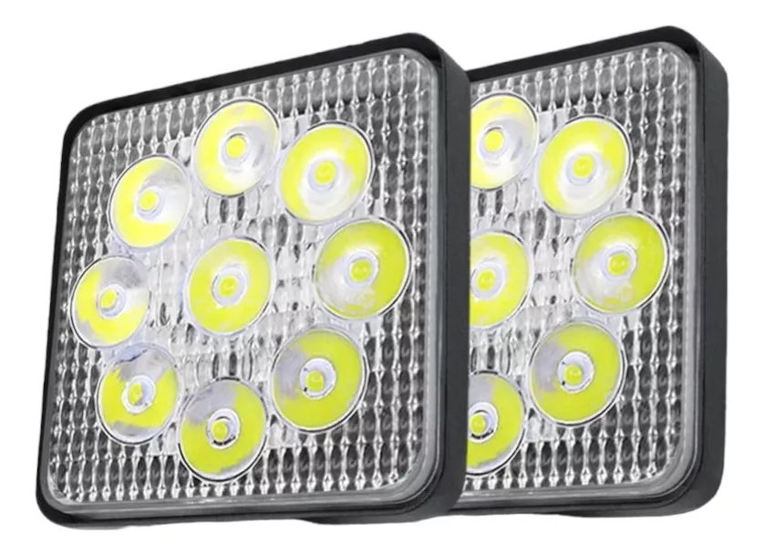 PAR NEBLINEROS LED 27WATT 2090LM C/U CUADRADO 10.5X10.5CM - 1