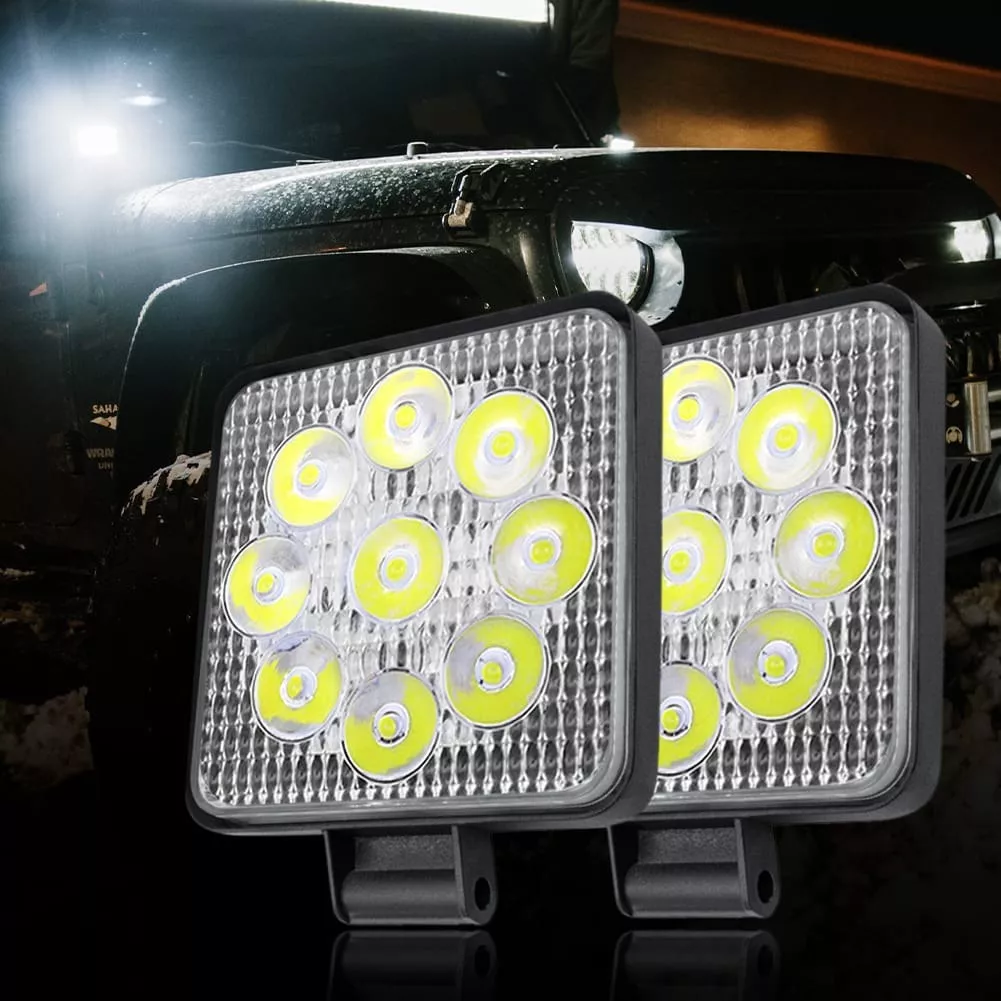 PAR NEBLINEROS LED 27WATT 2090LM C/U CUADRADO 10.5X10.5CM - 5
