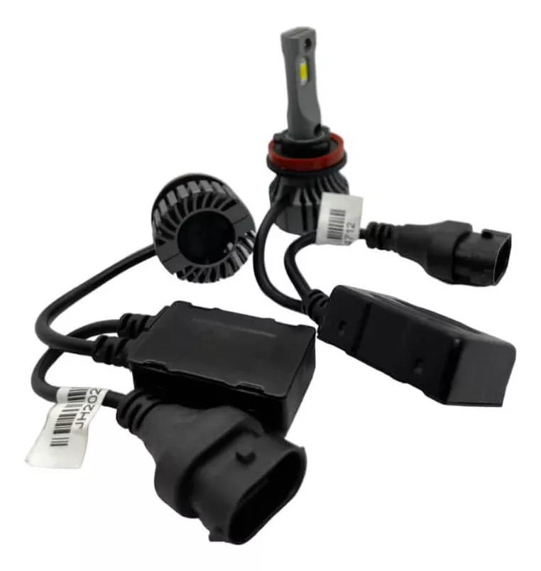 PAR DE AMPOLLETAS TURBOLED H8 H9 H11 CANBUS 20.000LM JH10 - 1