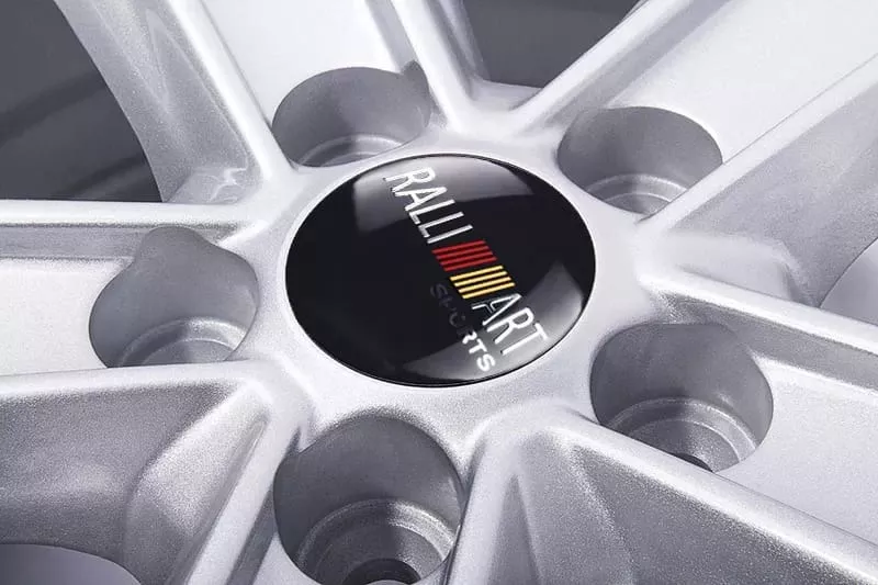 SET X4 TAPA CENTRO DE LLANTAS AUTOS 56MM RALLI ART NEGRO - 5