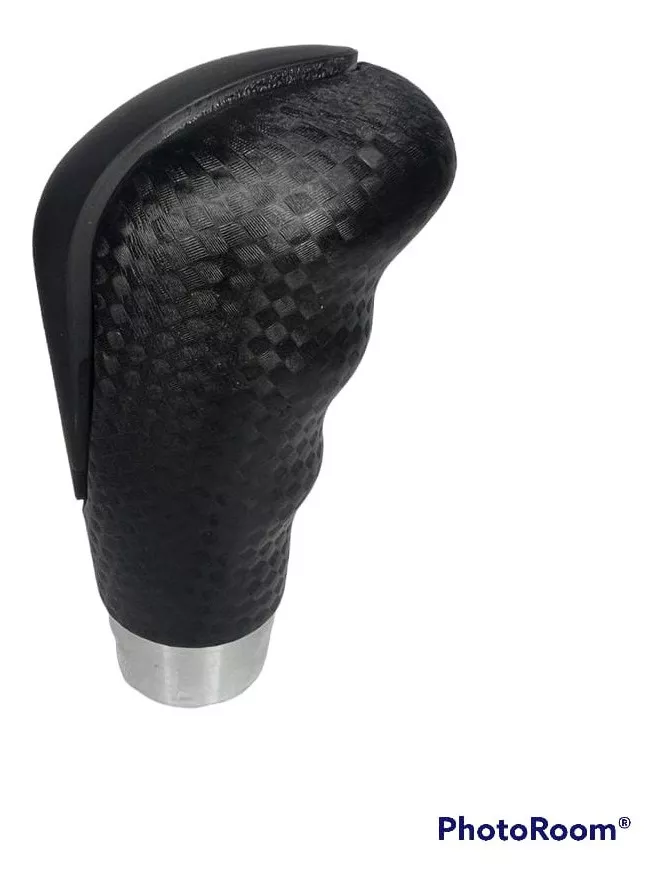 POMO PERILLA PALANCA CAMBIOS AUTO TIPO FIBRA CARBONO NEGRO - 5