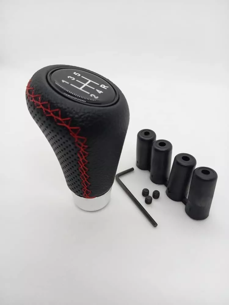 POMO PERILLA PALANCA DE CAMBIOS TUNNING CUERO PU - 2