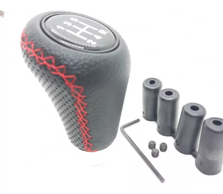 POMO PERILLA PALANCA DE CAMBIOS TUNNING CUERO PU - 3