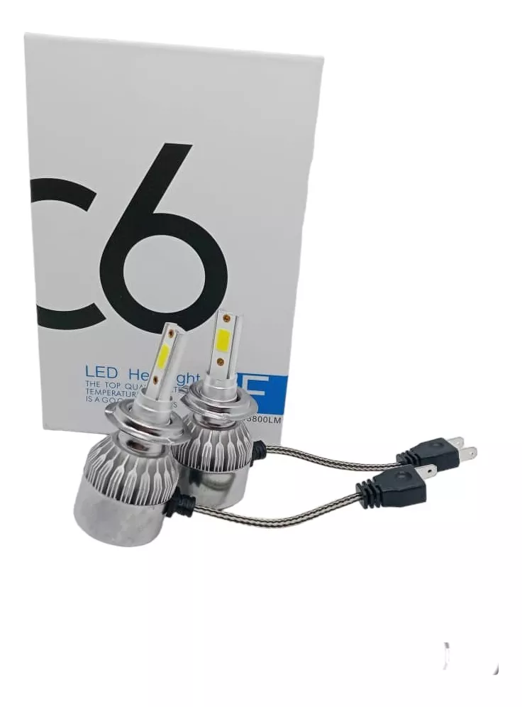 AMPOLLETAS TURBOLED 7600LM 72WATT H7 - 2
