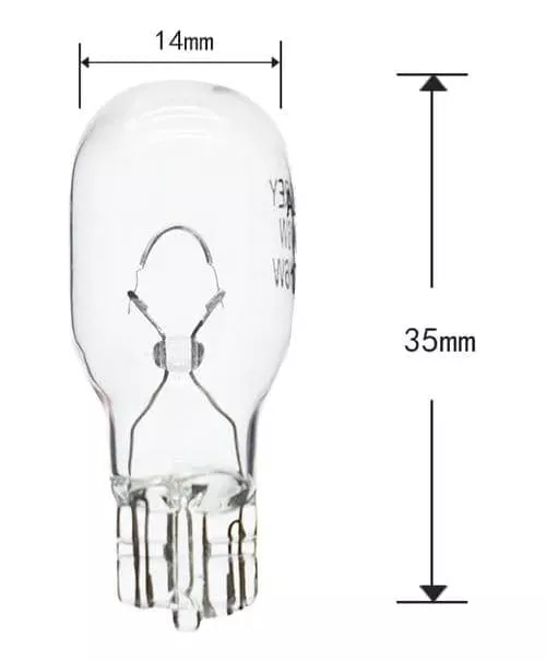 PAR AMPOLLETAS HALÓGENAS T15 W16W LUCES AUTOS PARA REVERSA - 4
