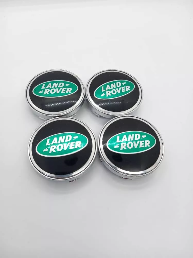 SET X4 TAPA CENTRO LLANTA AUTO 60MM UNIVERSAL LAND ROVER N/V - 5