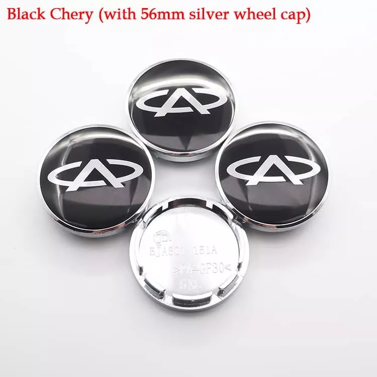 SET X4 TAPA CENTRO DE LLANTAS DE AUTOS 60MM UNIVERSAL CHER - 4