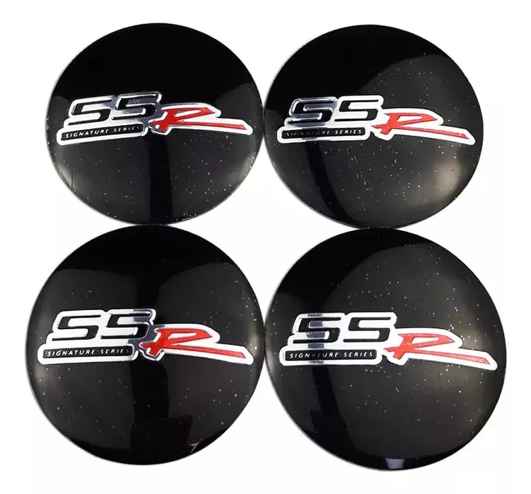 SET X4 TAPA CENTRO LLANTA AUTO 56MM UNIVERSAL - 1