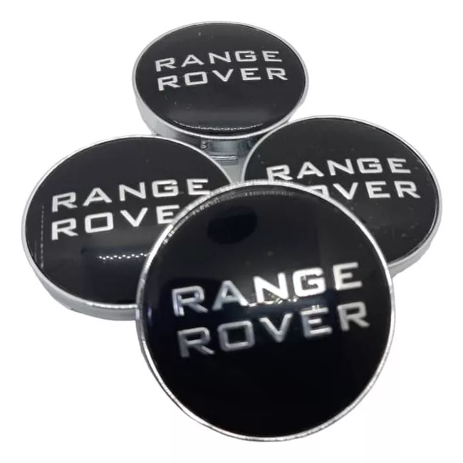 SET X4 TAPA CENTRO LLANTA AUTO 60MM UNIVERSAL RANGER ROVER - 1