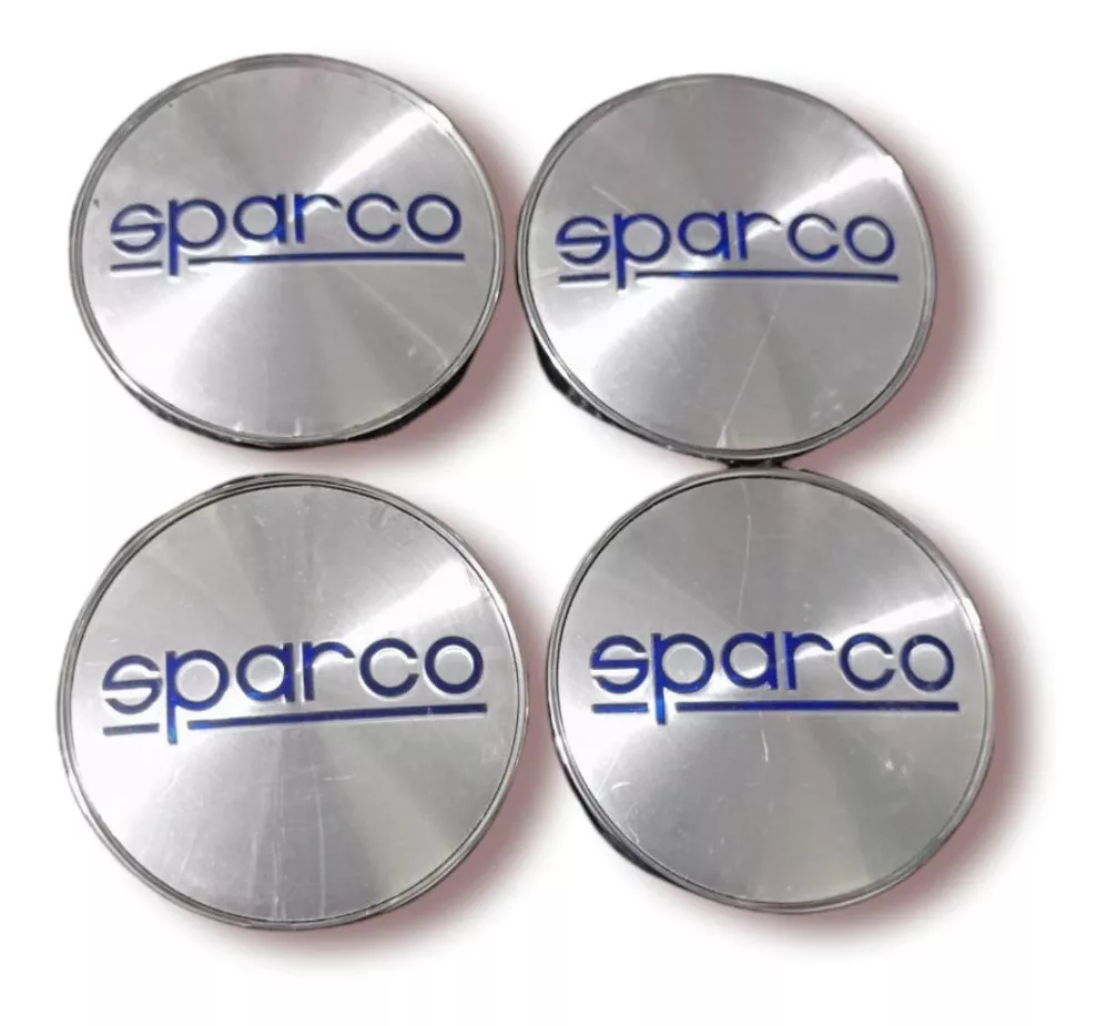 SET X4 TAPA CENTRO DE LLANTAS DE AUTOS 56MM UNIVERSAL SPARCO - 4