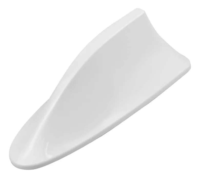 ANTENA ALETA TIBURÓN AUTOS CAMIONETAS Y SUV UNIVERSAL BLANCO - 1