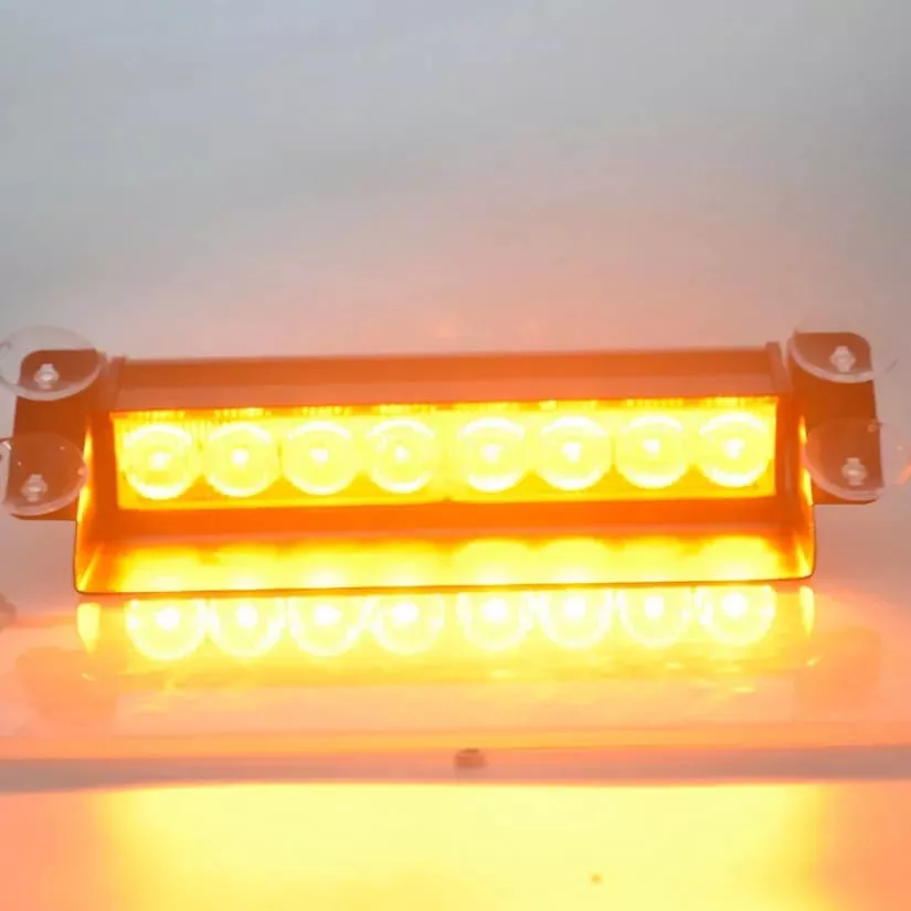 LUZ BALIZA DESTELLANTE ESTROBOSCÓPICA ADVERTENCIA PARABRISAS - 1