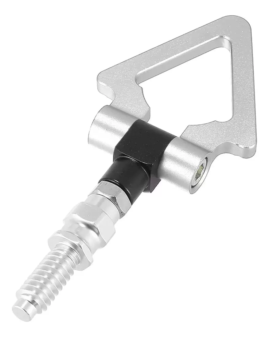 GANCHO REMOLQUE AUTOS UNIVERSAL DELANTERO Y TRASERO ALUMINIO - 1