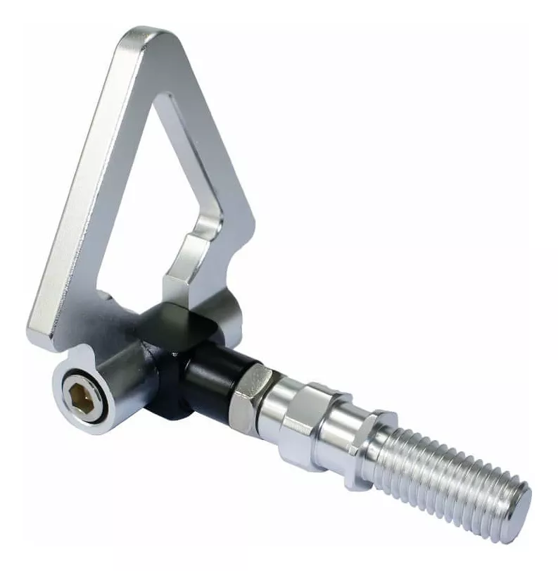 GANCHO REMOLQUE AUTOS UNIVERSAL DELANTERO Y TRASERO ALUMINIO - 5
