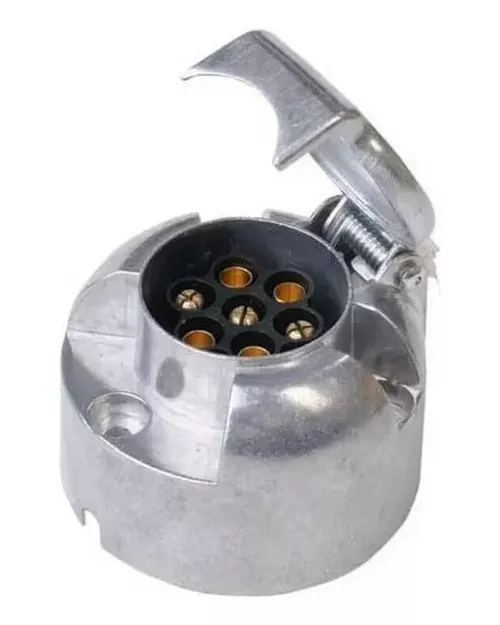 ENCHUFE HEMBRA DE ALEACIÓN DE ALUMINIO PARA CARRO ARRASTRE - 1