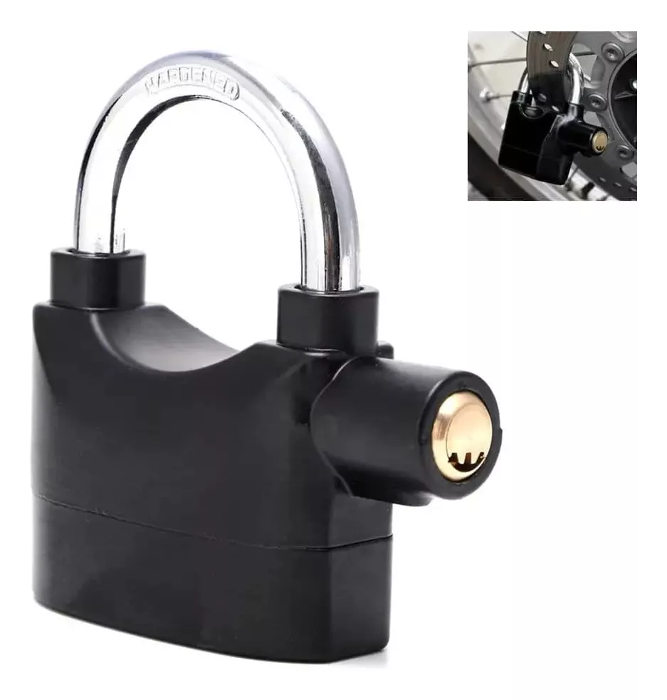 CANDADO ANTIRROBO PARA PUERTAS, VENTANAS, MOTOCICLETAS - 5