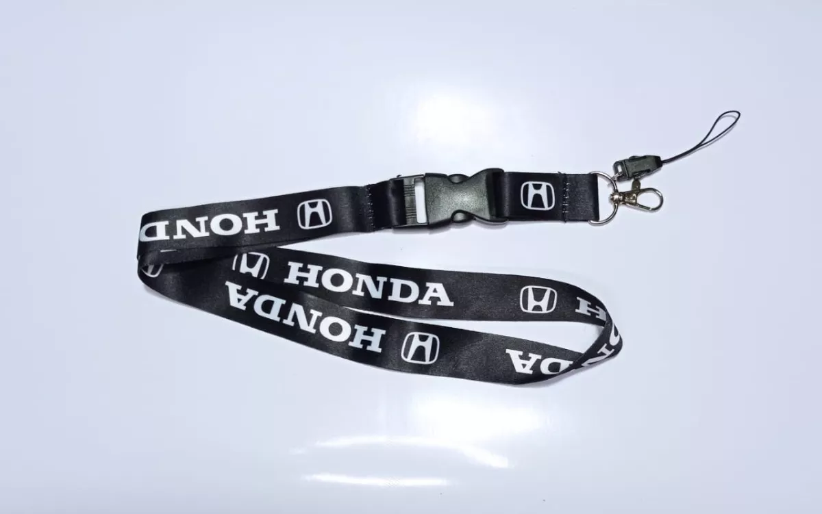 LLAVERO LANYARD COLGANTE PORTA LLAVES Y CREDENCIAL HONDA - 1
