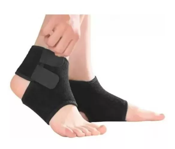 SOPORTE TOBILLO AJUSTABLE CON VELCRO TOBILLERA NEOPRENO - 2