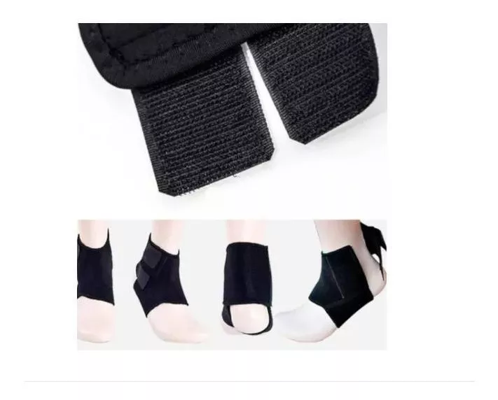 SOPORTE TOBILLO AJUSTABLE CON VELCRO TOBILLERA NEOPRENO - 3