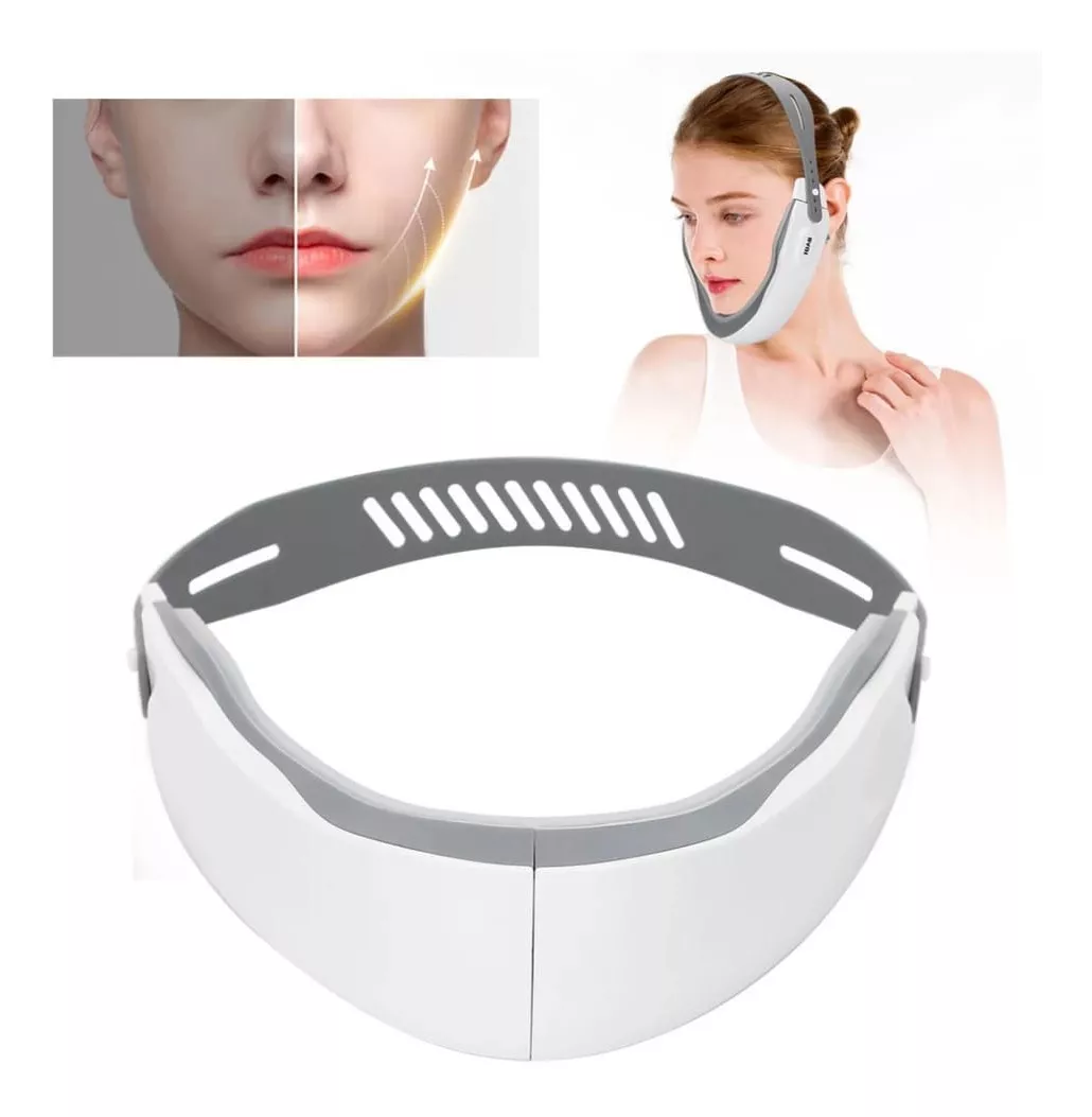 MASAJEADOR FACIAL ELÉCTRICO MENTONERA DE ADELGAZAMIENTO - 4
