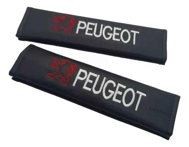 CUBRE CINTURÓN SEGURIDAD AUTO ALMOHADILLA PROTECTORA PEUGEOT - 1