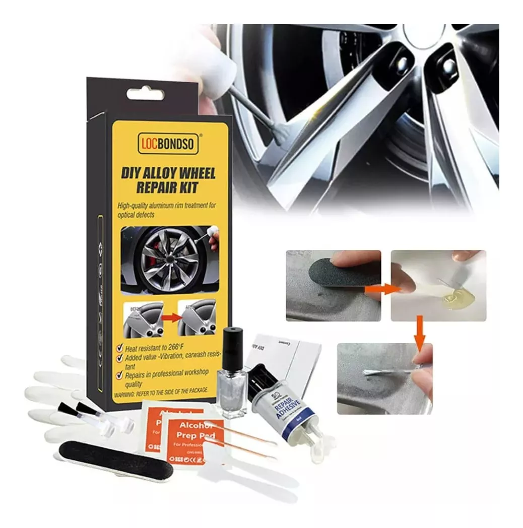 KIT HERRAMIENTAS REPARACIÓN LLANTA ELIMINADOR RAYONE LLANTAS - 1