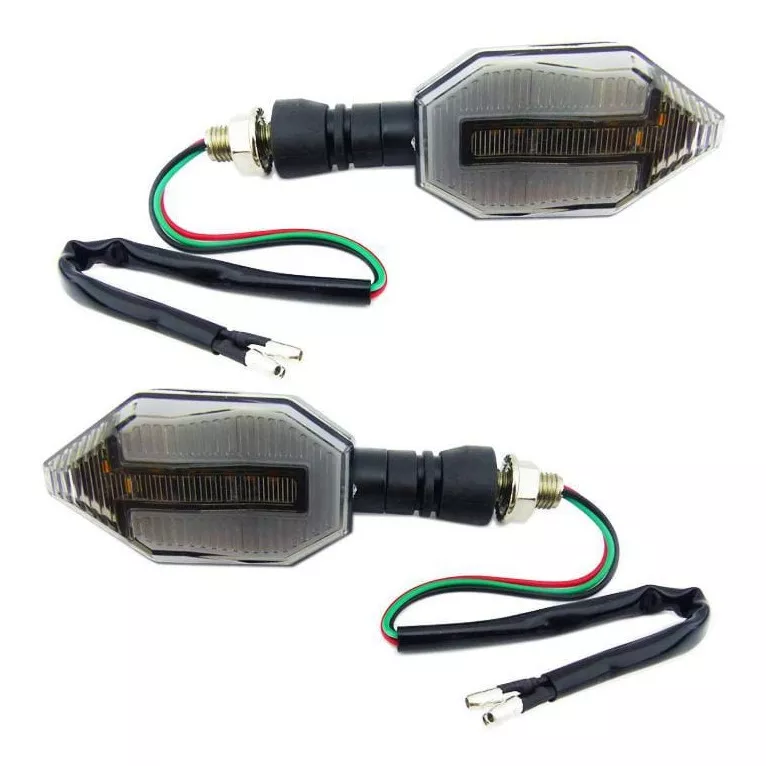 SET LUZ INTERMITENTE IDEAL PARA MOTO, MODELO DUO COLOR A/B - 2