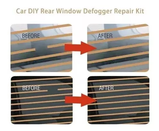KIT REPARA LINEA ANTIEMPAÑANTE VENTANA TRASERA DE AUTO - 2