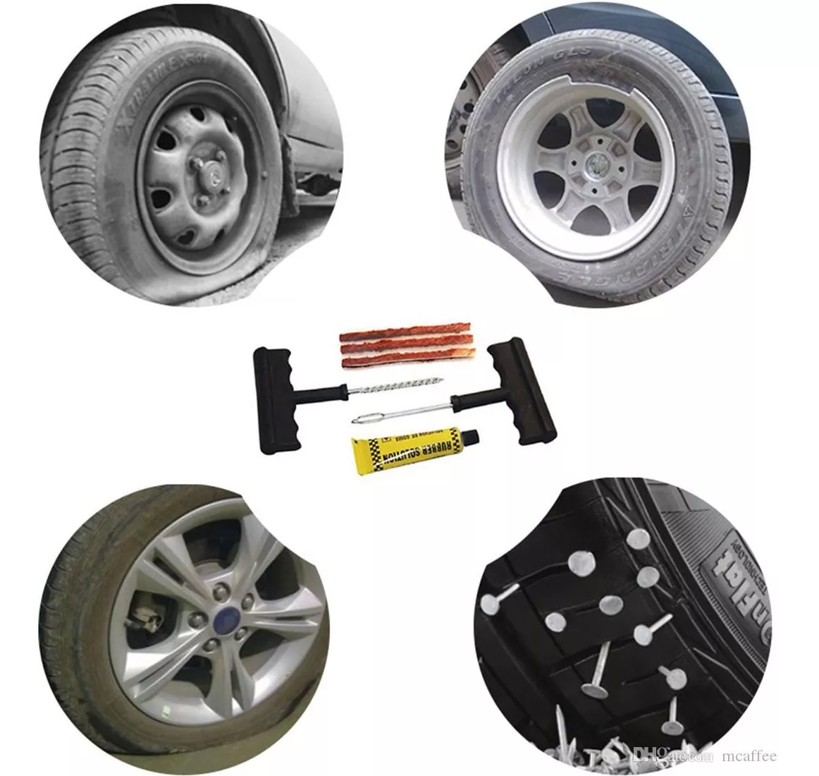 KIT DE HERRAMIENTAS DE REPARACIÓN DE LLANTAS - 5