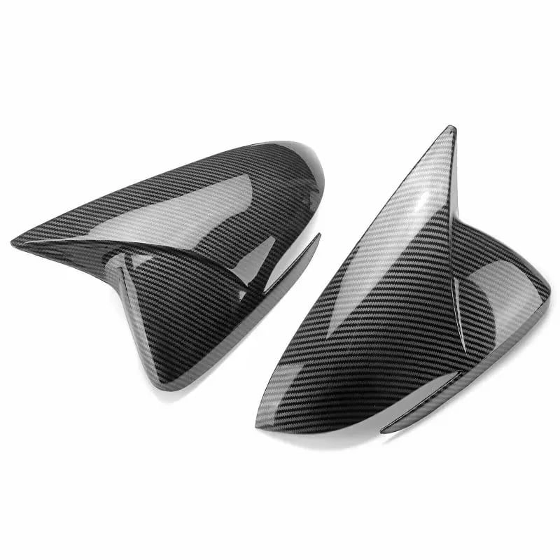 TAPAS ESPEJOS CARBONO PARA HYUNDAI ELANTRA 2017-18 / ACCENT 2018-23  I30 2017 A 2023 CON LUZ  INTERM - 5