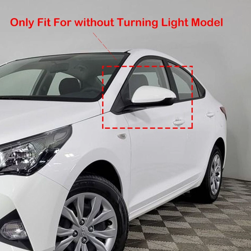 TAPAS ESPEJOS CARBONO PARA HYUNDAI ELANTRA 2017-18 / ACCENT 2018-23  I30 2017 A 2023 SIN INTERMITENT - 5