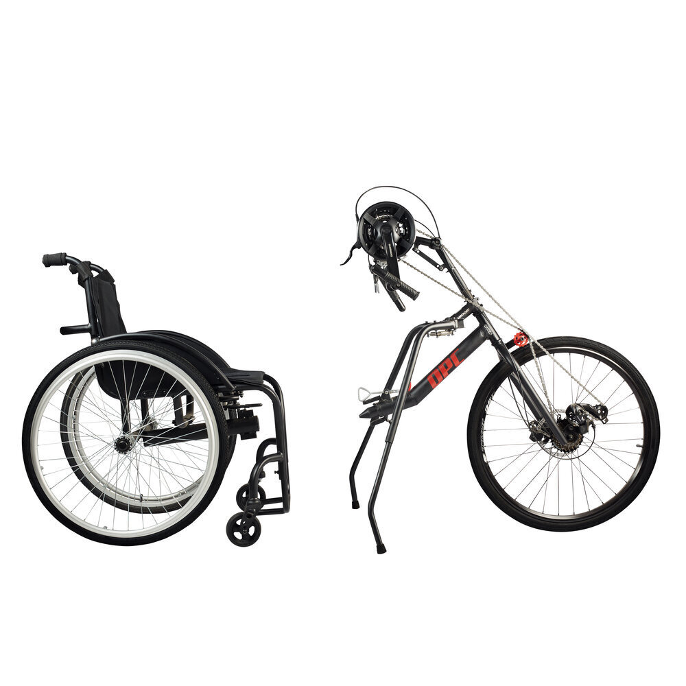 HANDBIKE MANUAL + SILLA DE RUEDAS SEMI ACTIVA TALLA 39 - 3