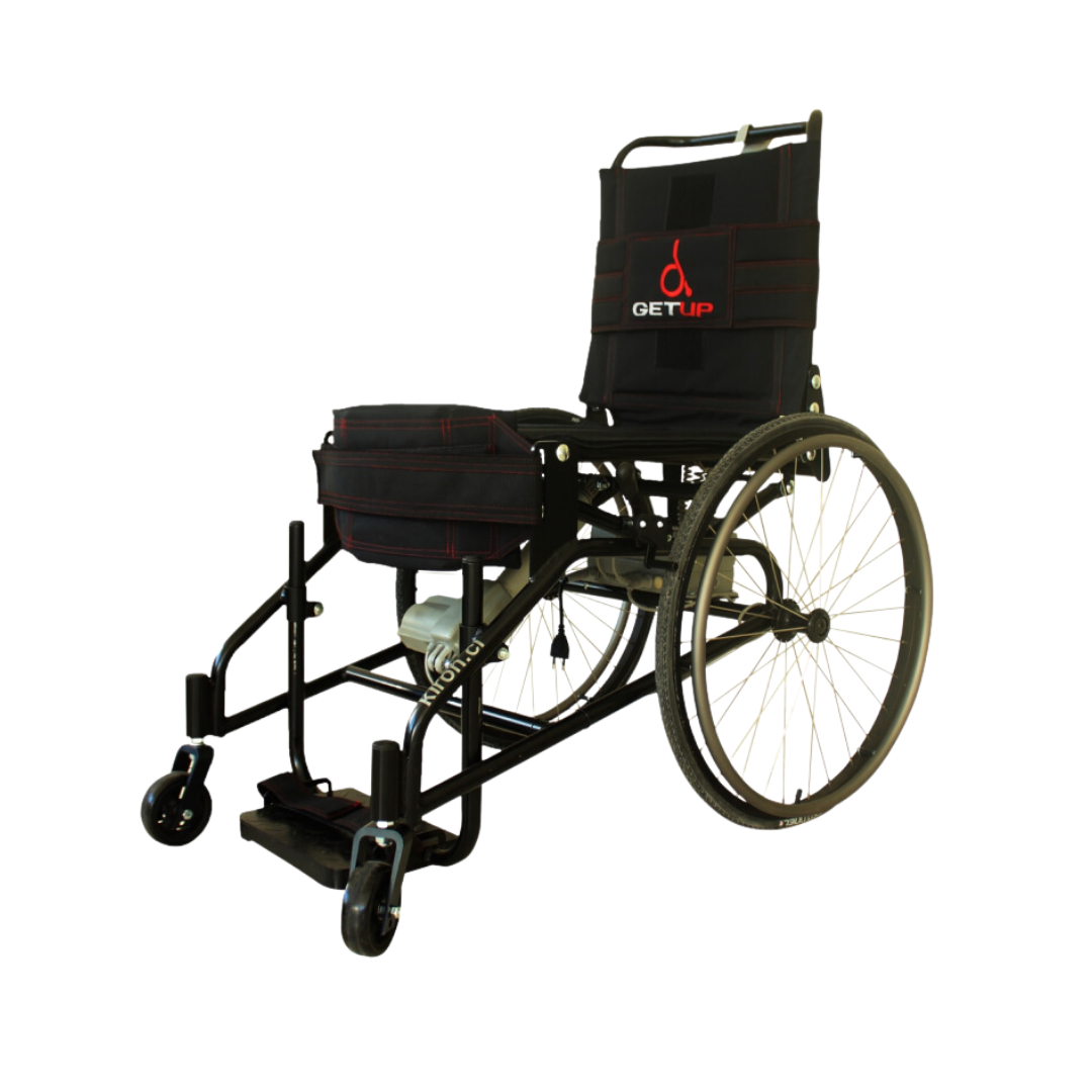 SILLA DE RUEDAS BIPEDESTADORA GET UP CON RESPALDO BAJO - 1