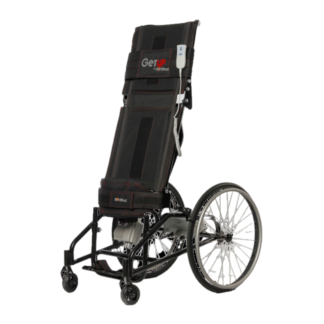 SILLA DE RUEDAS BIPEDESTADORA GET UP CON RESPALDO BAJO - 2