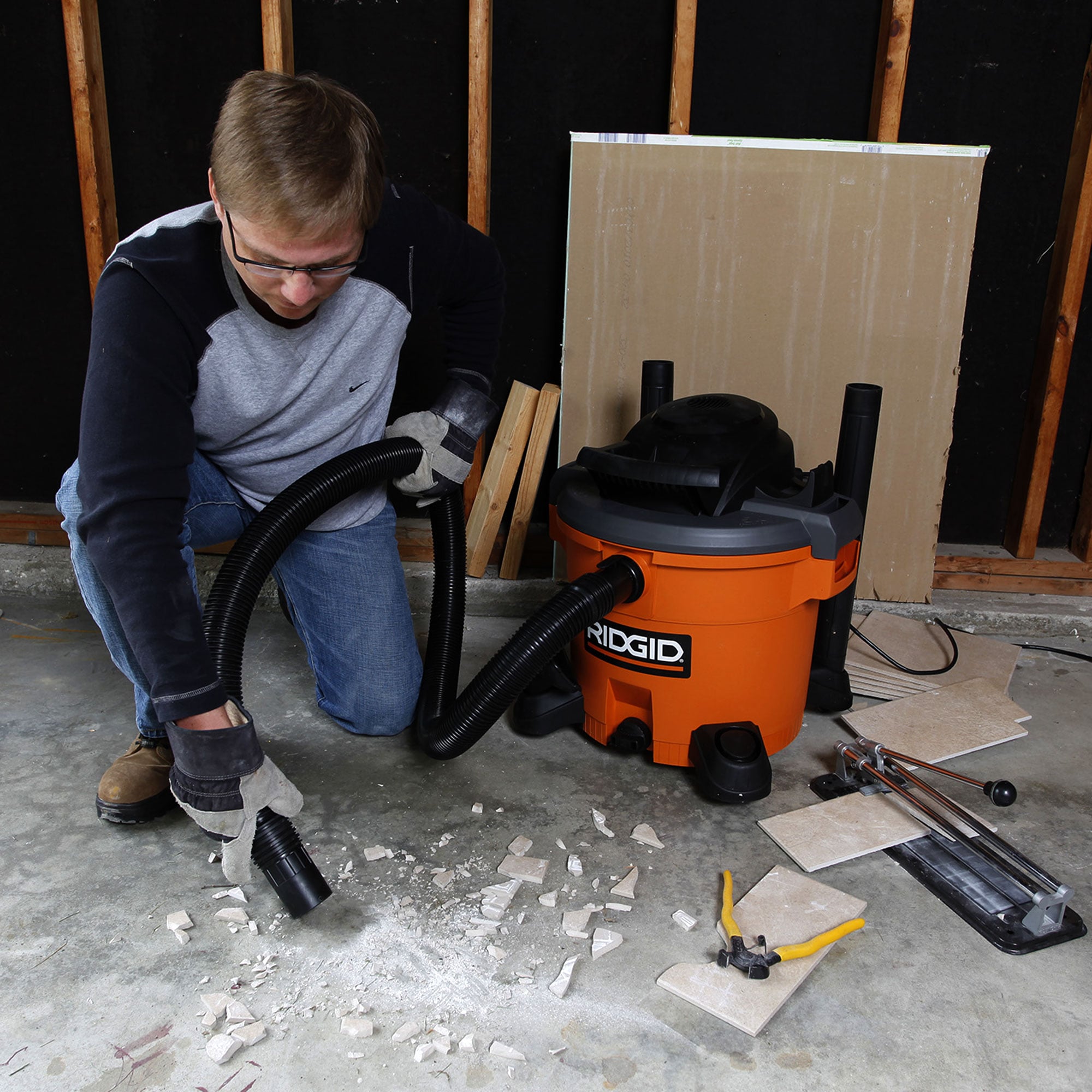 RIDGID ASPIRADORA SECO-MOJADO 23 LT 2,5HP WD0655 - 3