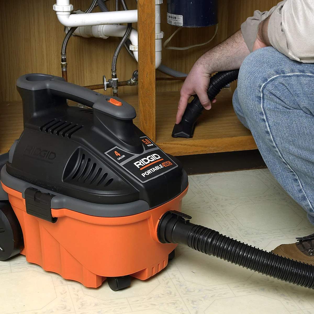 ASPIRADORA SECO-MOJADO 14 LT 5HP / 220V - WD4075 - 3