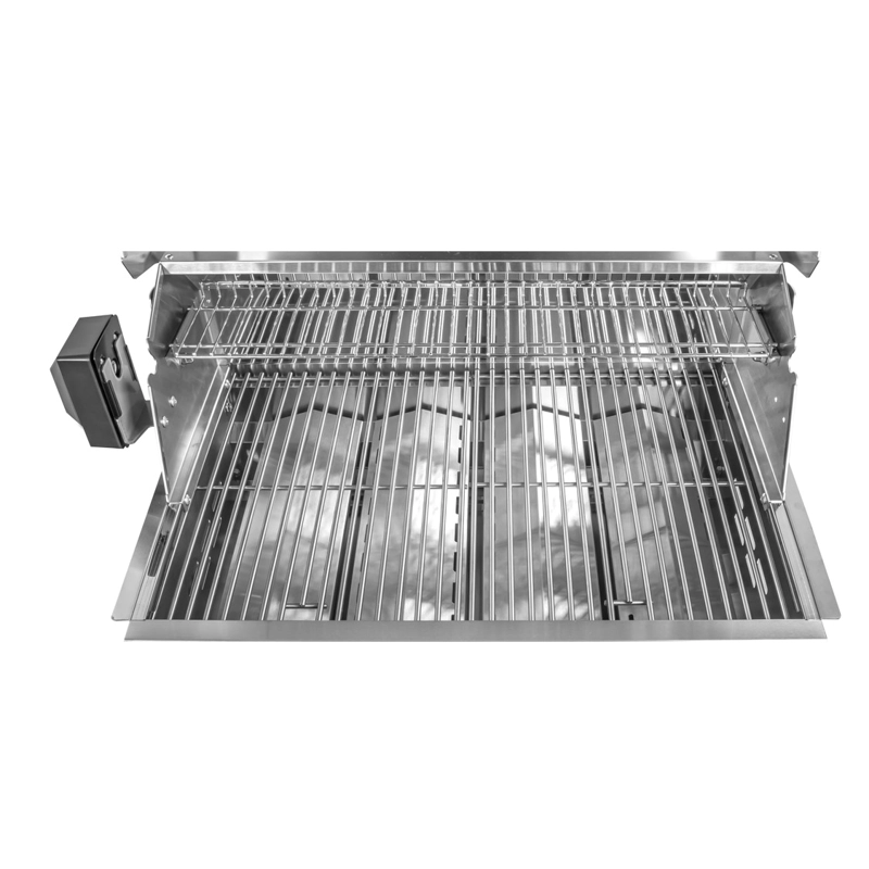 PARRILLA A GAS EMPOTRADA KINGGRILL 4 QUEMADORES + SPIEDO CON MOTOR® - 3