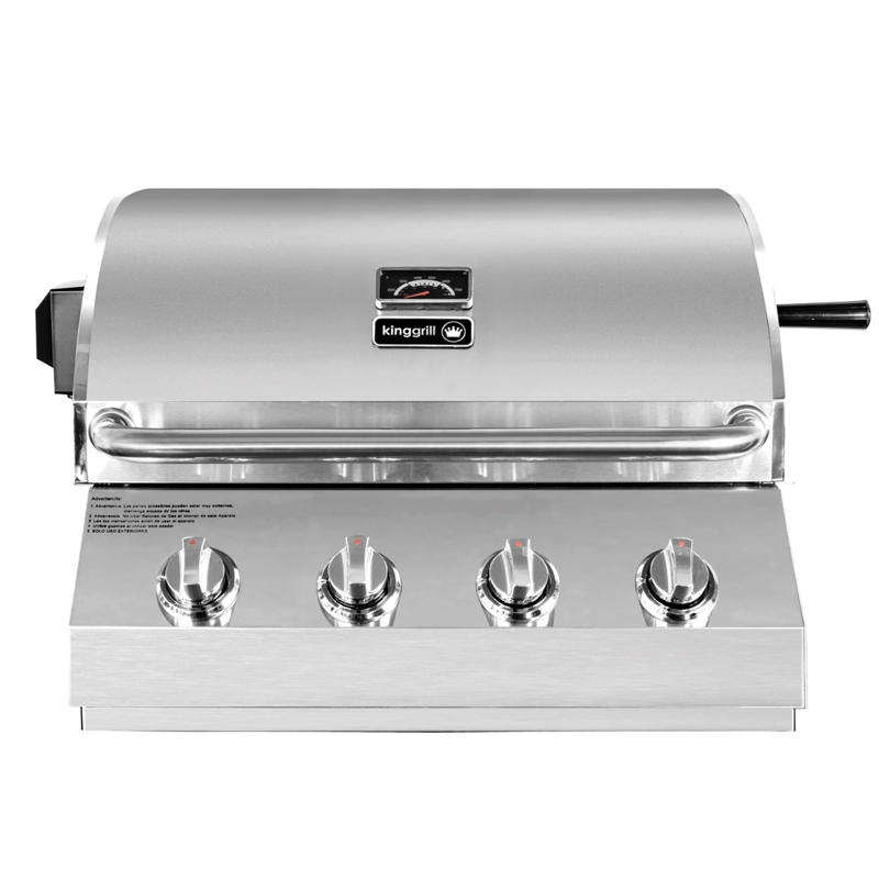 PARRILLA A GAS EMPOTRADA KINGGRILL 4 QUEMADORES + SPIEDO CON MOTOR® - 5