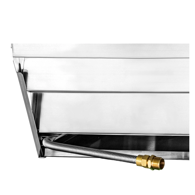PARRILLA A GAS EMPOTRADA KINGGRILL DE 6 QUEMADORES + SPIEDO CON MOTOR® - 5