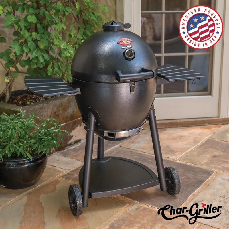 Parrilla a carbón Kamado Char Griller Akorn de 20 pulgadas® - 1
