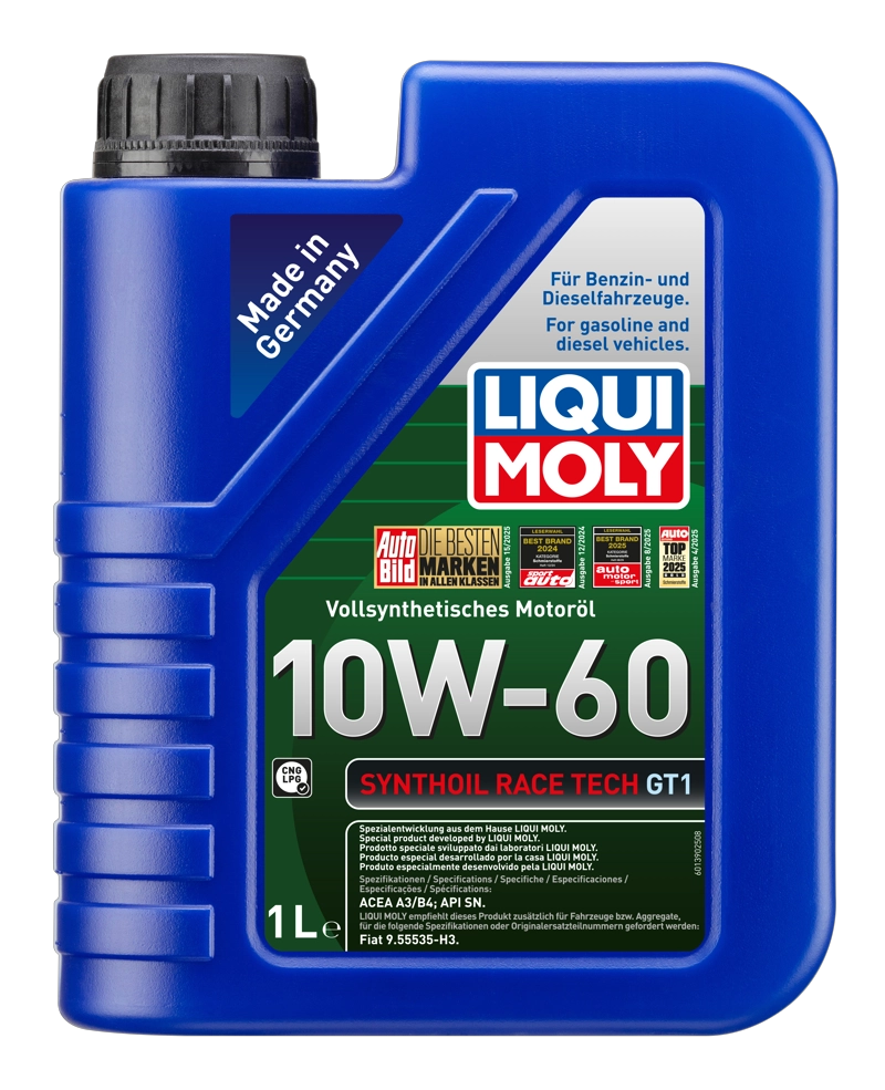 SYNTHOIL RACE TECH GT1 10W-60 - 2