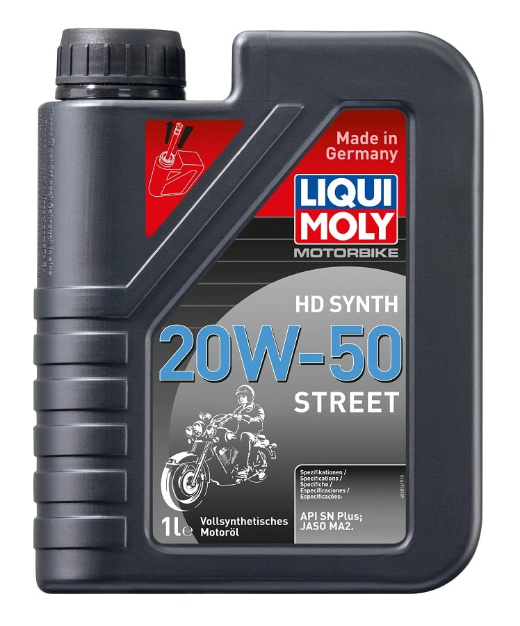 MOTORBIKE HD SYNTH 20W-50 STREET 1LT - 1