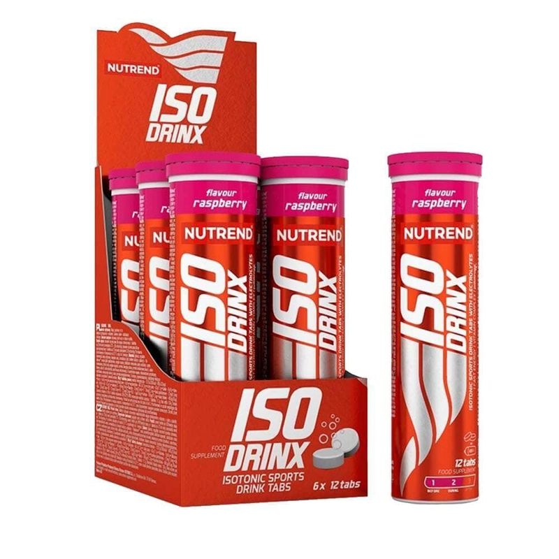 CAJA ISO DRINX 6 TUBOS LIMON | 12 TABLETAS ELECTROLITOS | NU - 1