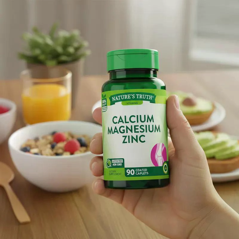 CALCIUM MAGNESIUM ZINC 90 CAPS - 3