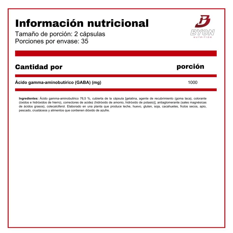 GABA 500 MG 70 CAPSULAS - 2
